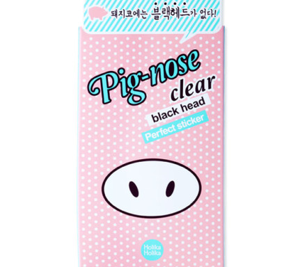 Pig Nose Clear Blackhead Perfect Sticker 10Pcs