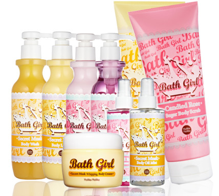 Bath Girl Body Line